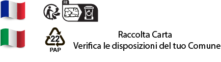 Pictogramme de tri pour emballage papier PAP 22